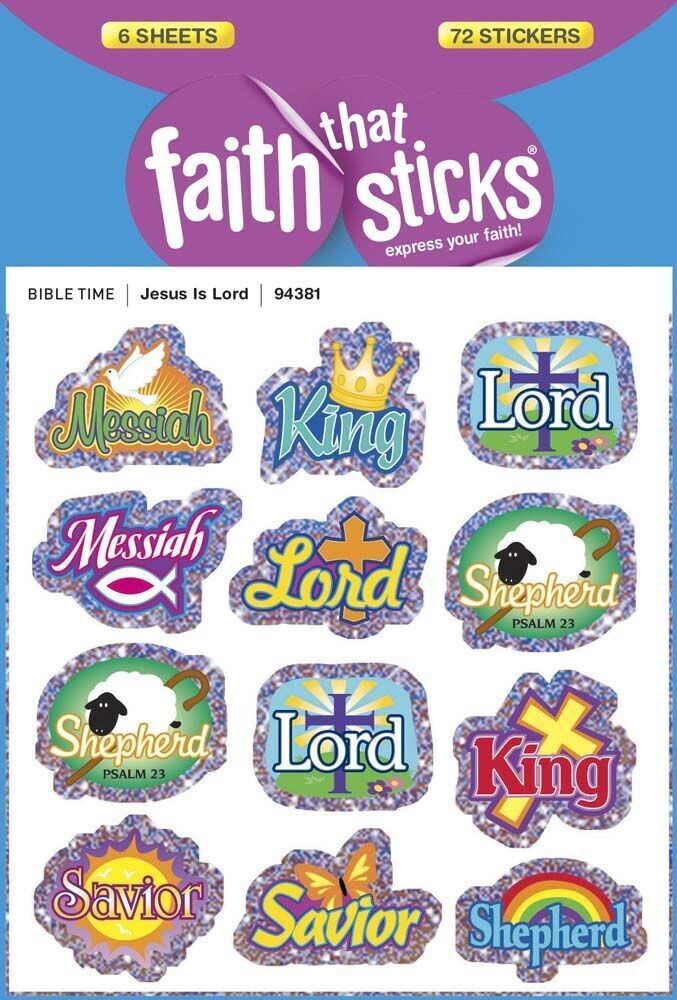Jesus is Lord Stickers (72)