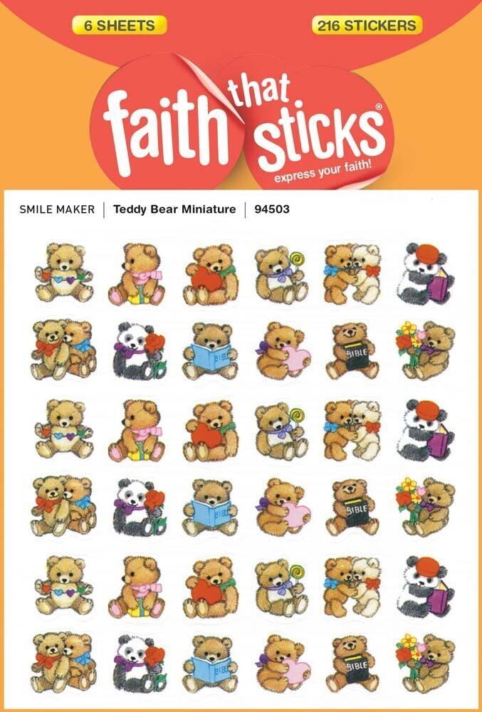 Teddy Bear Stickers (216)