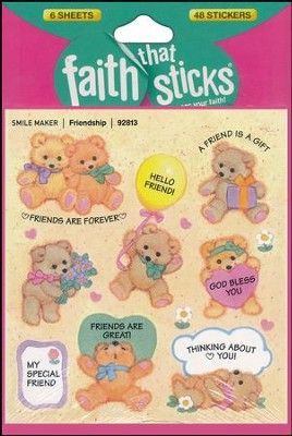 JR 392813  Friendship Stickers