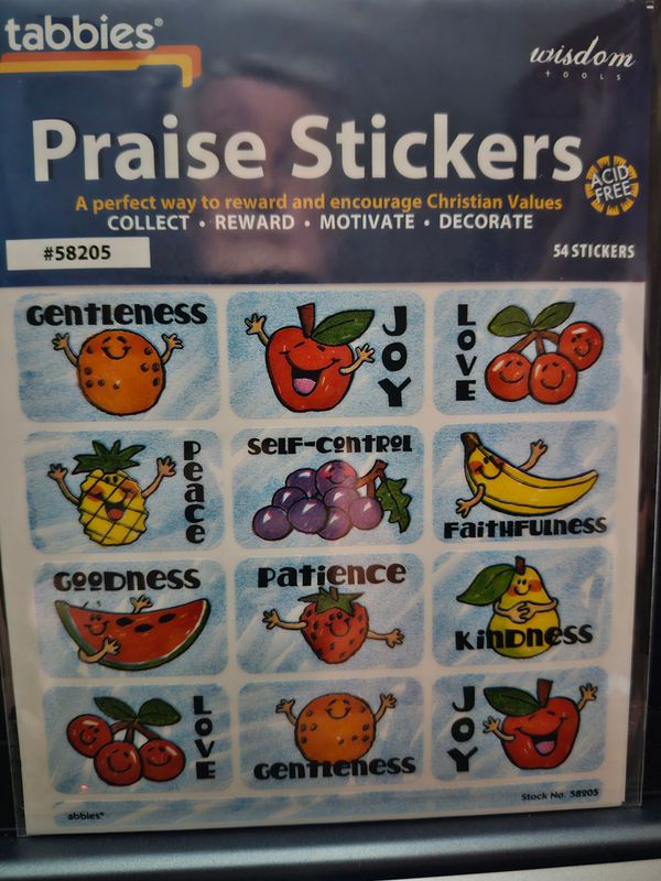 JR 58205X Self Control Stickers