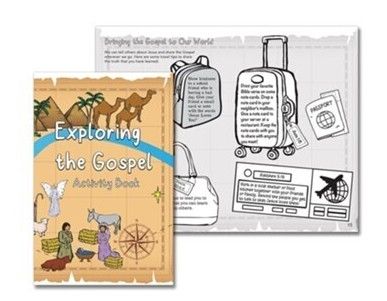 73025 - Exploring the Gospel Activity Book (ages 7-11)