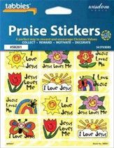 JR 58201X  Jesus Loves Me Stickers