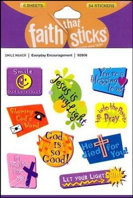 JR 392806  Everyday Encouragement Stickers