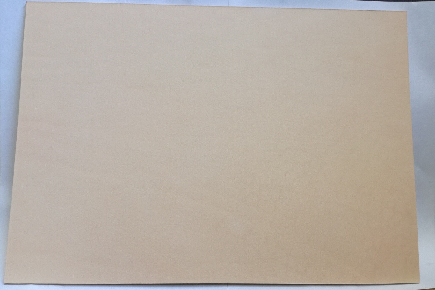 Lederplatte Blankleder natur Größe 24 x 34 cm