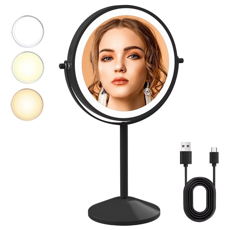 Light Magnifying Mirror