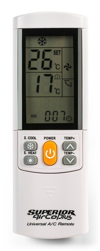 Telecomando Universale per Condizionatori e climatizzatori d'Aria condizionata Superior AIR CO PLUS