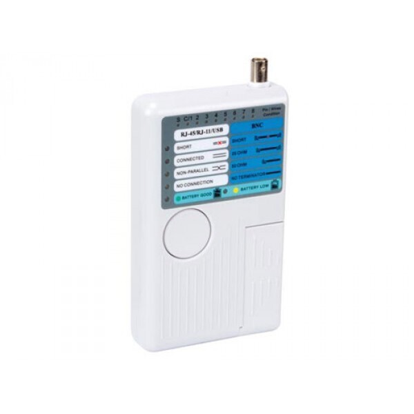 Tester per cavi USB, LAN e telefonici