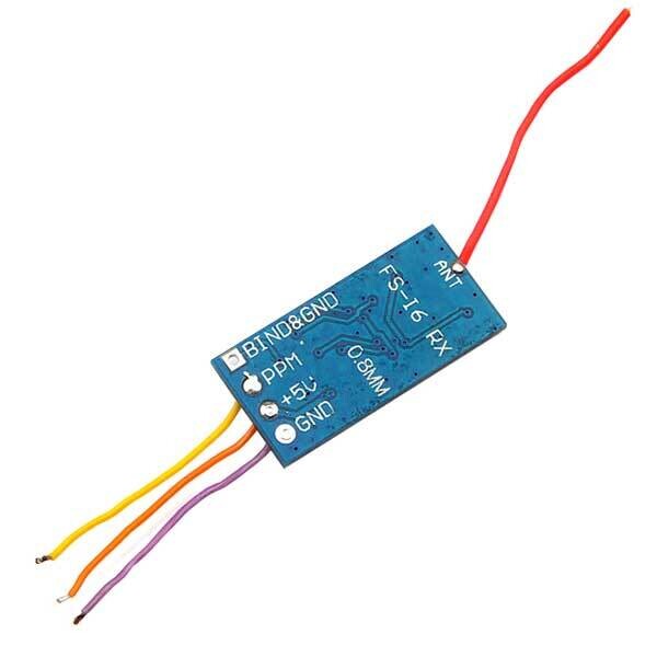 Ricevitore Flysky 6 canali 2,4 GHz (compatibile con Quadricottero QX90)