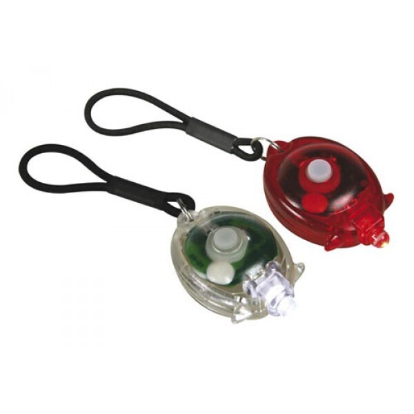 Coppia di Luci a LED bianco e rosso per Bici