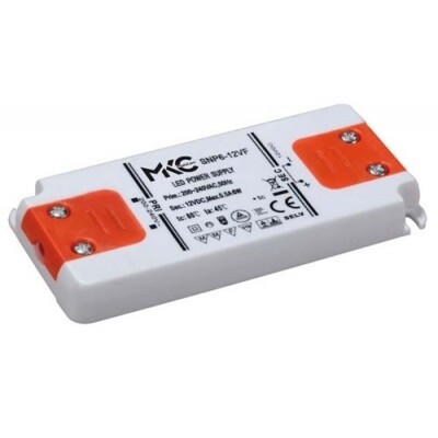 Alimentatore per LED 6W 12Vdc Slim MKC light - MKC6-12VF