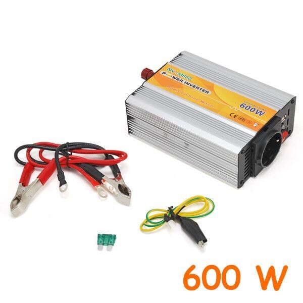 Inverter uscita sinusoidale modificata 600W 12V–220VAC CON USB