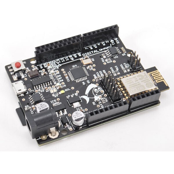 Fishino UNO REV.2 basata sull'ATmega328 di Arduino UNO ORIGINALE