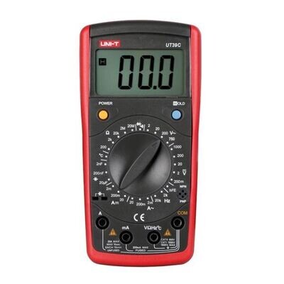 Multimetro Digitale con misura di Temperatura / Capacità / Frequenza / Transistor