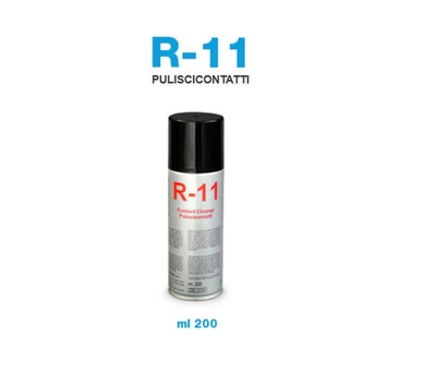 PULISCICONTATTI BOMBOLETTA SPRAY 200 ML R11 PULISCICONTATTI BOMBOLETTA SPRAY 200 ML R11