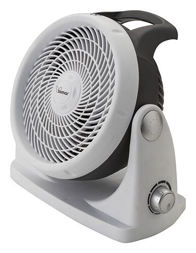 TERMOVENTILATORE CICLONICO BIMAR CON SUPPORTO REGOLABILE, 3 VELOCITA' 2000 W STUFETTA ELETTRICA HF198