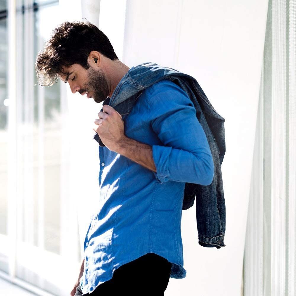 AURICOLARI STEREO WIRELESS BLUETOOTH CON CUSTODIA RICARICATORE DOPPIO MICROFONO MOTOROLA VERVEBUDS 400