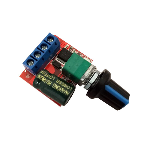 Regolatore per controllo velocità motori DC da 3 a 35 V 5A