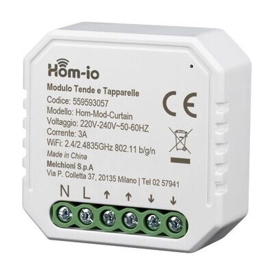 Modulo Switch tapparelle-Tende 3A WiFi DOMOTICA - Hom-io
