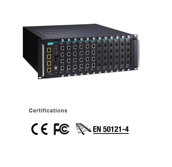 RACKMOUNT SWITCHES - ICS-G7752A-4XG-HV-HV - MOXA - 48G+4 10GBE-PORT LAYER 2 FULL GIGABIT MODULAR MANAGED ETHERNET SWITCHES