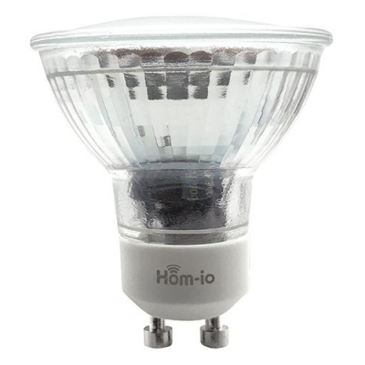FARETTO LAMPADINA SMART DOMOTICA WIFI GU10 LUCE DINAMICA REGOLABILE 4,5W - HOM-IO