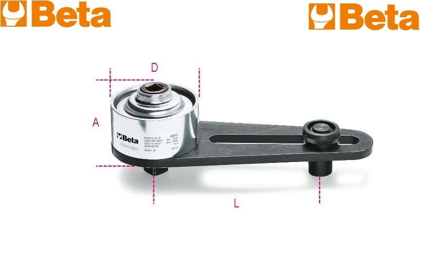 MOLTIPLICATORE DI COPPIA DESTRORSO / SINISTRORSO RAPPORTO 5 : 1 NM3400 / 2 562 / 2 BETA UTENSILI