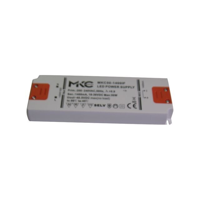 DRIVER - TRASFORMATORE COMPATTO PER LED 1400mA USCITA 18 / 36 VDC 50W CORRENTE COSTANTE