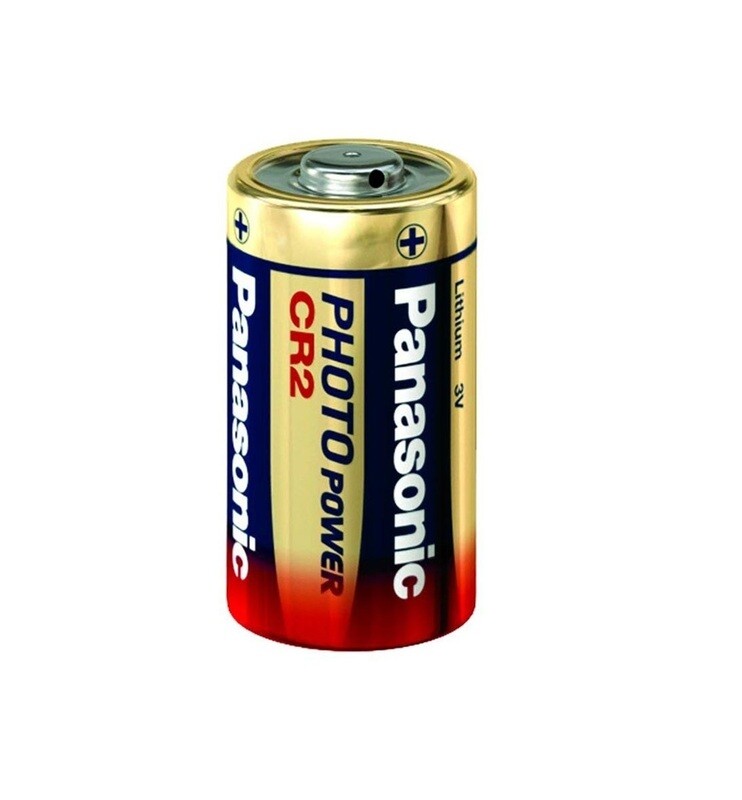 BATTERIA CR2 3V PANASONIC AL LITIO 850 MAH - PILA SPECIALISTICA PER USO FOTOGRAFICO BLISTER 1 PEZZO - CR15H270, RLCR2-L, DLCR2, DLCR2B, 5046LC, CR17355, EL1CR2, KCR2, RLCR2, DR2R, CR17355