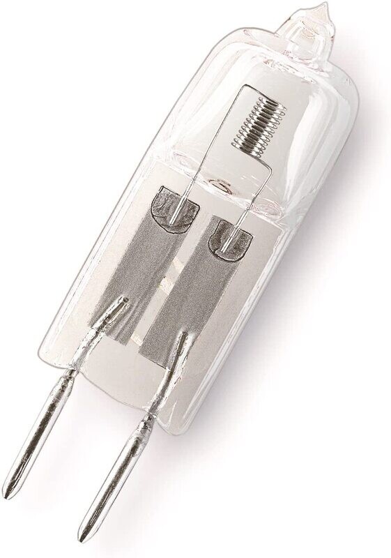 LAMPADINA ALOGENA ATTACCO G4 SPINETTA FILAMENTO VERTICALE 20W DI POTENZA - TENSIONE 12V - OSRAM CODICE 64425S SPECIALE BISPINA