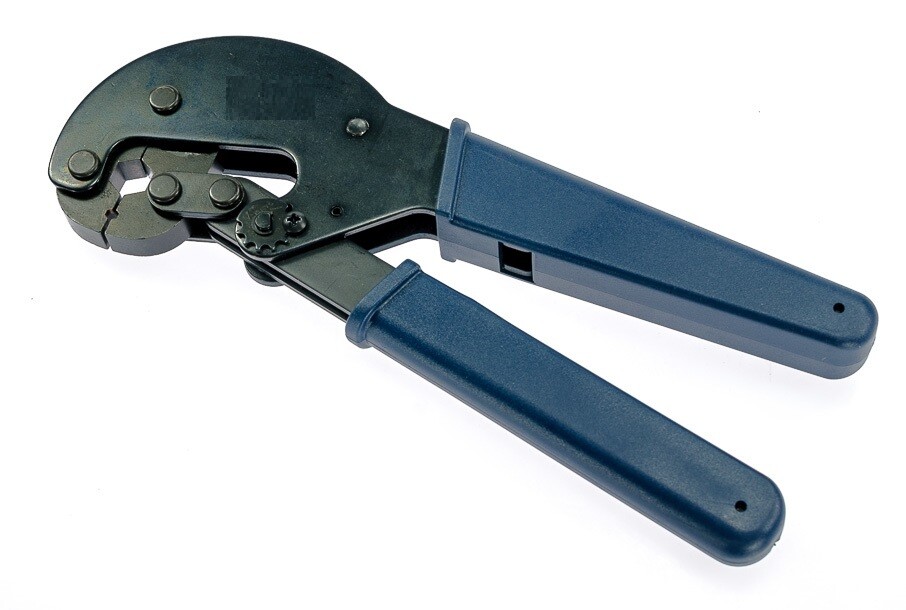 Pinza a crimpare per connettori RG6 / 8 / 11 / 213 modello HT-106 S