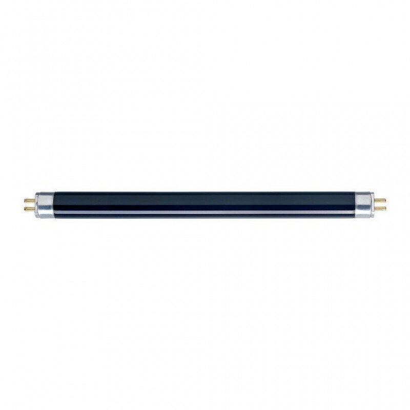 TUBO DI WOOD 8W FLUORESCENTE T5 300 mm BLB UVA LUCE ULTRAVIOLETTA BLACKLIGHT BLUE - PER RISALTO BIANCO BUIO SOSTANZE INVISIBILI E CONTROLLO VERNICI