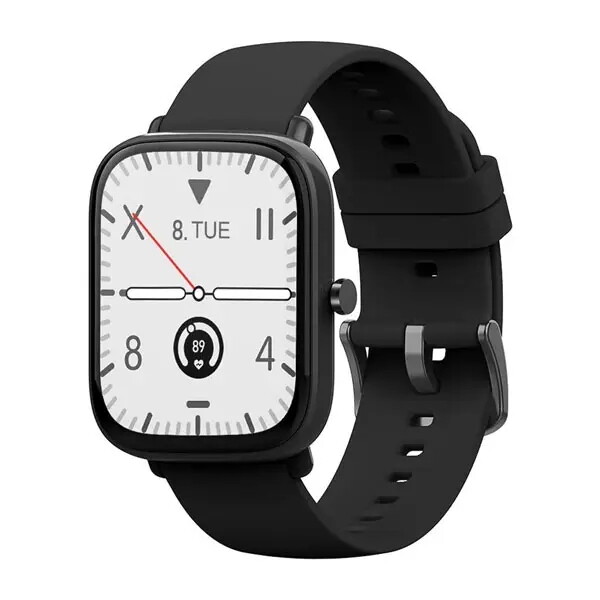 SMARTWATCH DIGITALE CON SCHERMO DA 1,69 POLLICI TOUCH SCREEN A COLORI, CON  MISURATORE DI PRESSIONE SANGUIGNA, FREQUENZA CARDIACA, CONTAPASSI, OSSIGENO  NEL SANGUE SPO2 E CALORIE. IMPERMEABILITA' IP67