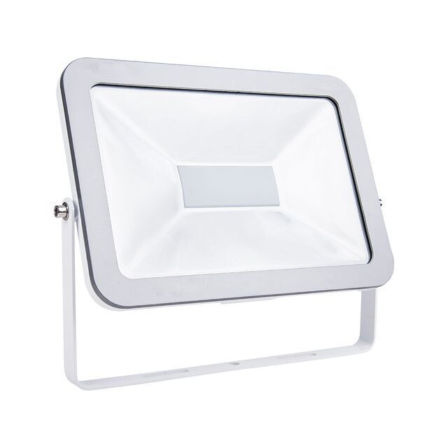 Faretto Proiettore a LED Slim 100W 3200K (luce calda) IP65 (da esterno) ad Alta Luminosità