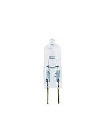 ALOGENA BISPINA 12V 10W LAMPADINA ATTACCO G4 CHIARA TRASPARENTE DIMMERABILE