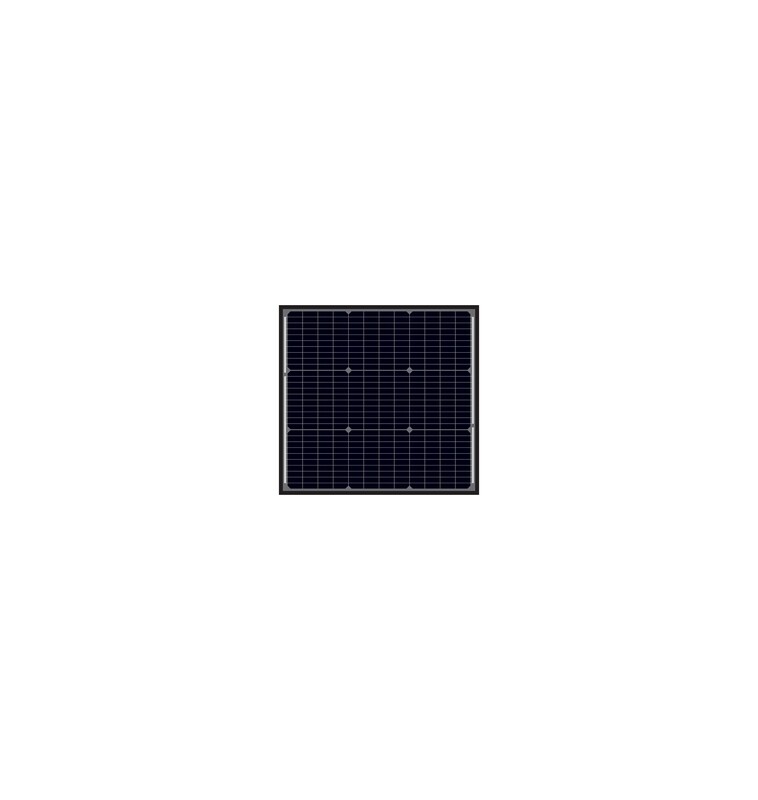 PANNELLO SOLARE MONOCRISTALLINO 50W 570 X 540 X 25 mm