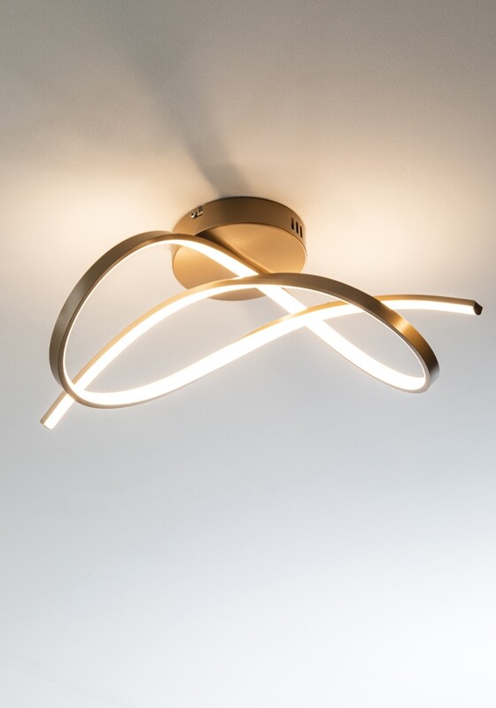 LAMPADA DA SOFFITTO LED (LUCE CALDA 3000K) DESIGN ELEGANTE E MODERNO - ROSSINI SAVOY