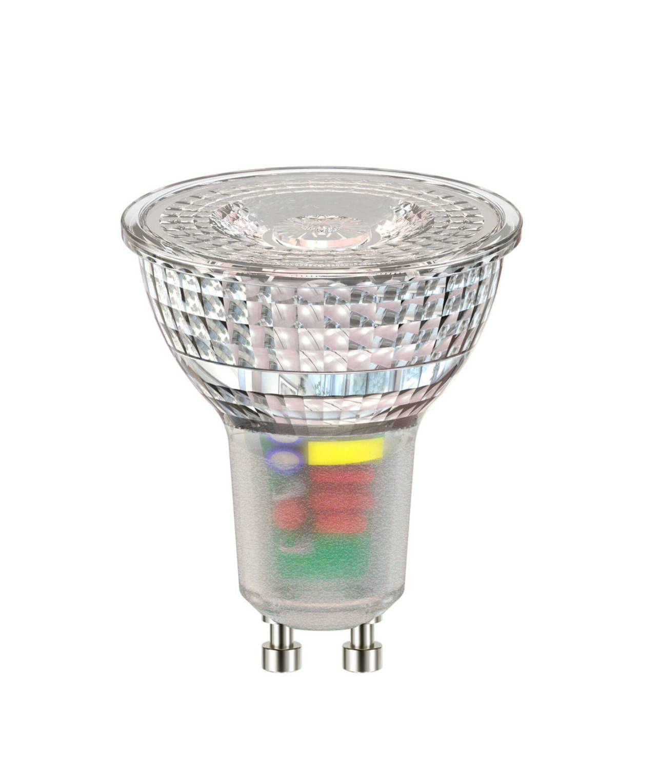 LAMPADINA FARETTO GU10 DIMMERABILE LED 5,5W (RESA 75W) LUCE BIANCO CALDA 3000K APERTURA 110°