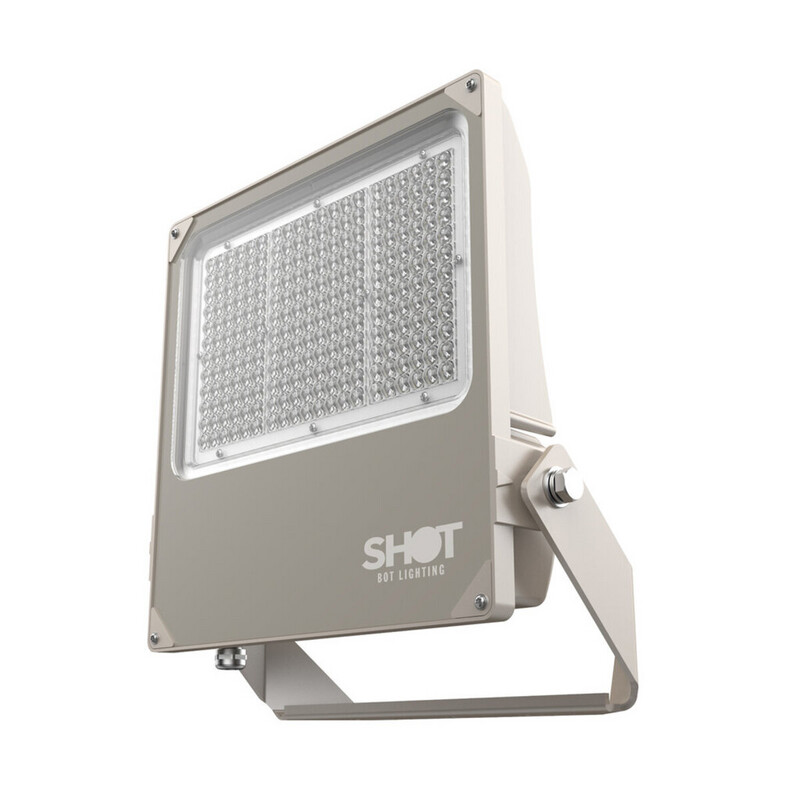 PROIETTORE A LED PROFESSIONALE AD ALTA EFFICIENZA 200W RESA 30000 LUMEN LUCE BIANCO NATURALE 4000K IP66 - VARI FASCI APERTURA