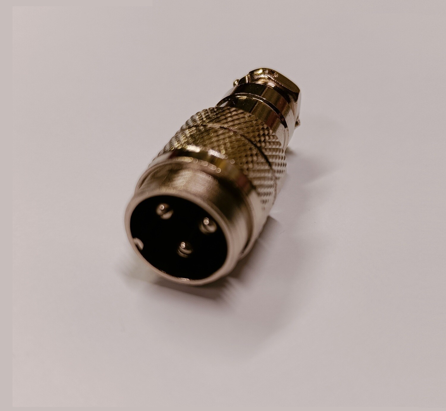 CONNETTORE SPINA MICROFONICA 3 POLI VOLANTE SCHERMATA