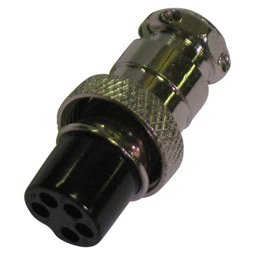CONNETTORE PRESA MICROFONICA 5 POLI VOLANTE SCHERMATA