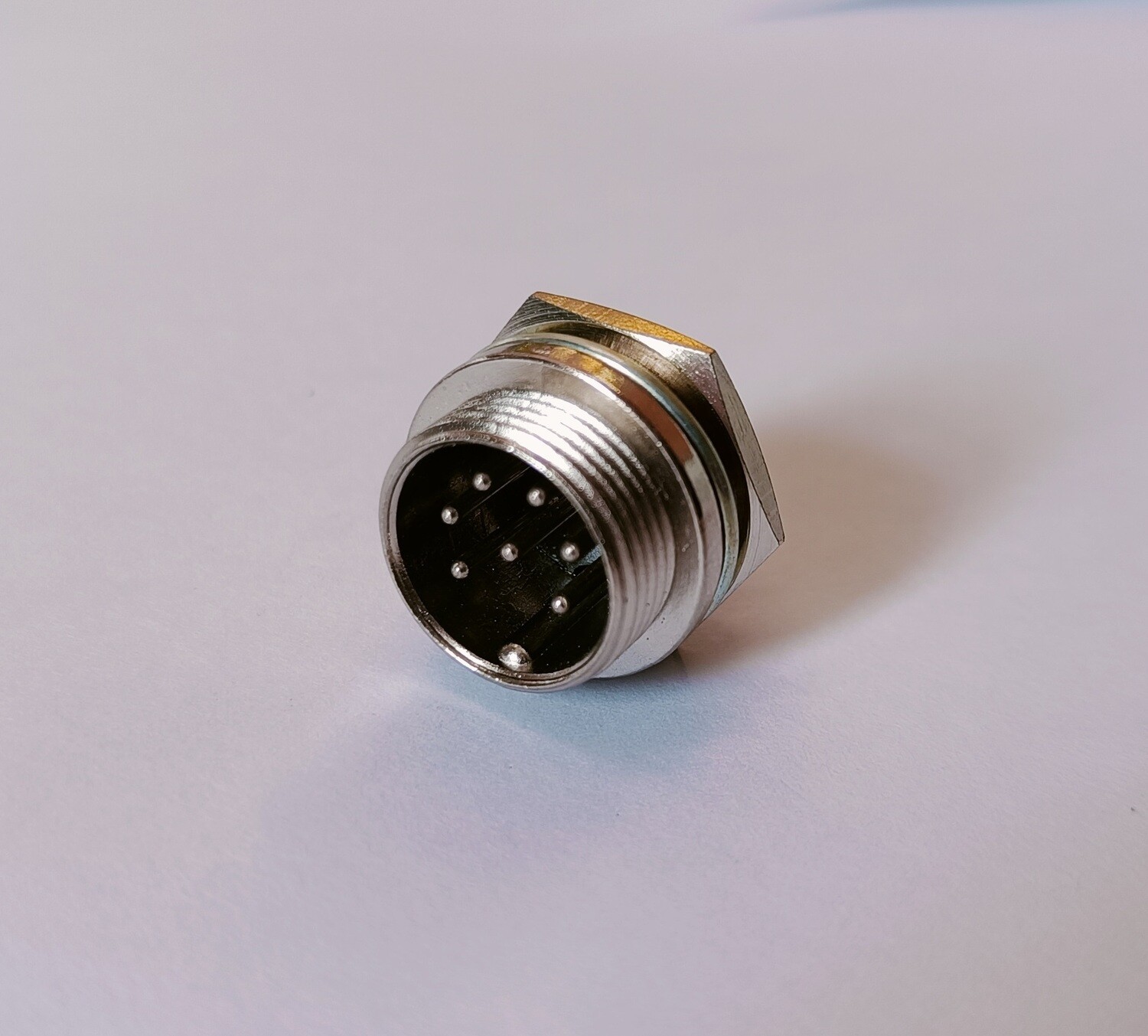 SPINA MICROFONICA 7 POLI DA PANNELLO SCHERMATA