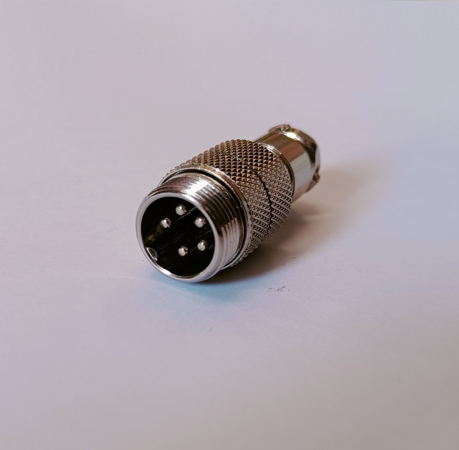 CONNETTORE SPINA MICROFONICA 5 POLI VOLANTE SCHERMATA
