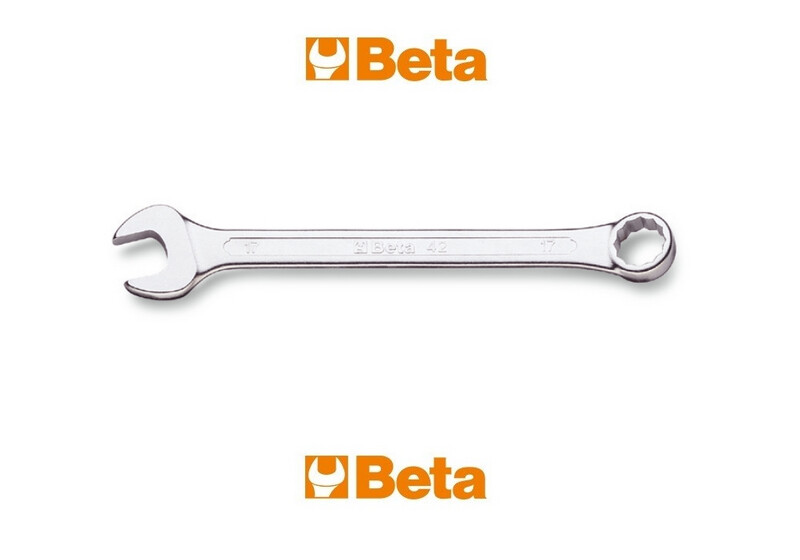 CHIAVE COMBINATA 20 BETA 42 20 A FORCHETTA E POLIGONALE PIEGATA CROMATA