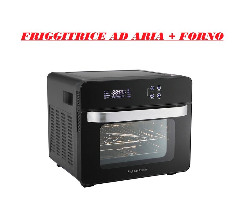 FRIGGITRICE AD ARIA E FORNO MULTIFUNZIONE CON GRANDE CAPACITÀ 24 LITRI
