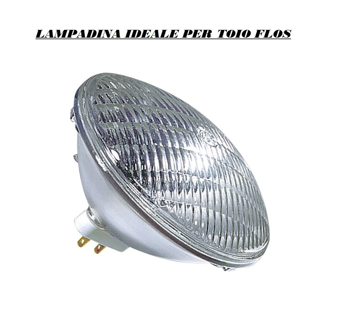 LAMPADINA PAR56 230V 300W GX16D RICAMBIO PER LAMPADA FLOS TOIO