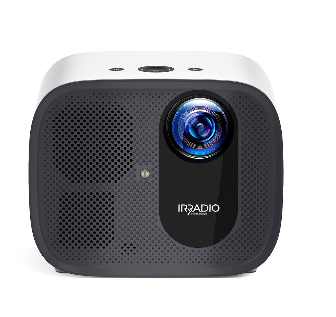 VIDEOPROIETTORE LCD HD COMPATTO CON SPEAKER - 5.000 LUMEN E CONTRASTO 20.000:1 - FUNZIONE WIFI E MIRRORING SMARTPHONE E TABLET - GOOGLE ANDROID TV, NETFLIX, PRIME VIDEO, YOUTUBE, VEVO, DAZN