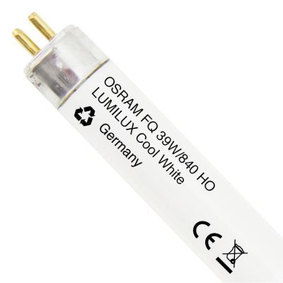 TUBO FLUORESCENTE T5 FQ HO 39W LUCE 840 BIANCO NATURALE LUNGHEZZA 85cm