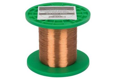 Rocchetto Filo di Rame smaltato diametro 1mm, lunghezza 16 metri