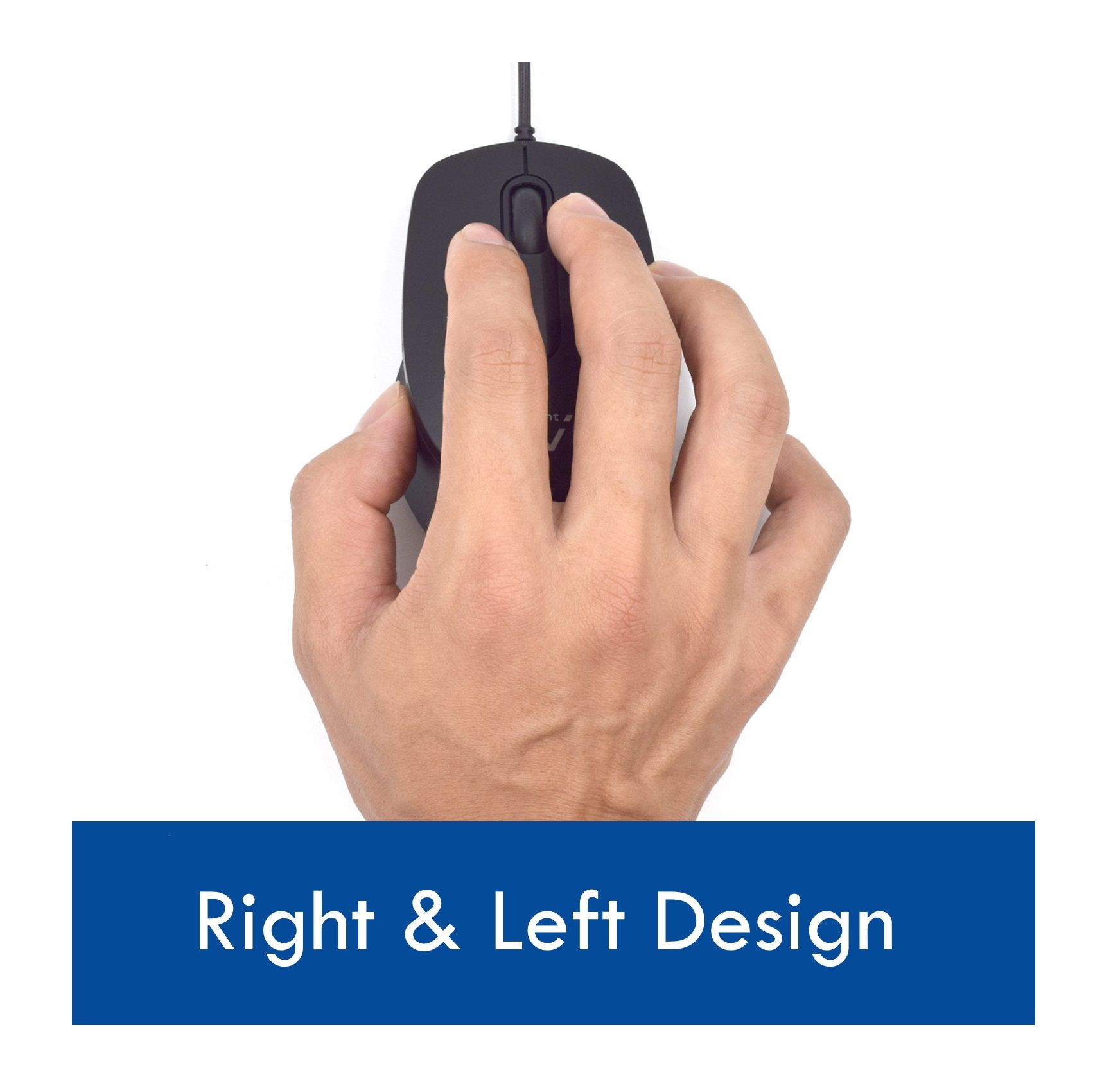 MOUSE OTTICO CON CLICK SILENZIOSO E DESIGN ADATTO ANCHE PER MANCINI - AMBIDESTRO