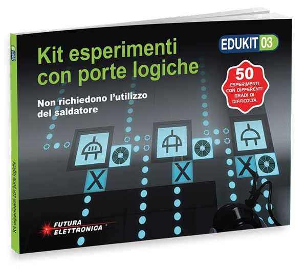 STEM KIT didattico di esperimenti con porte logiche