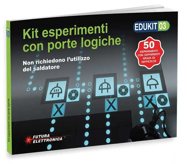STEM KIT didattico di esperimenti con porte logiche